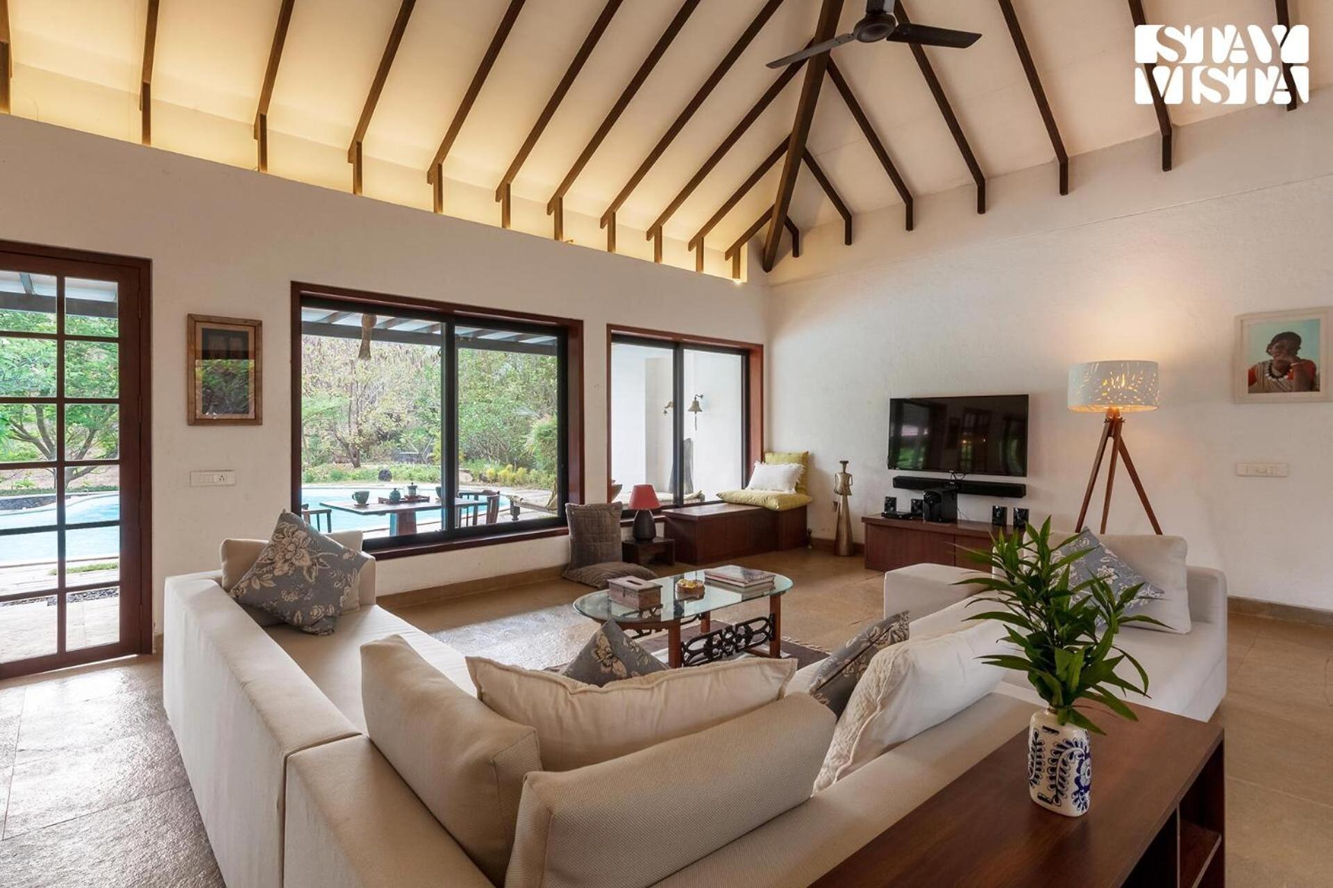 Wander Beyond By Stayvista - Featuring A Bali-Themed Abode And A Refreshing Swimming Pool Alībāg Exterior photo